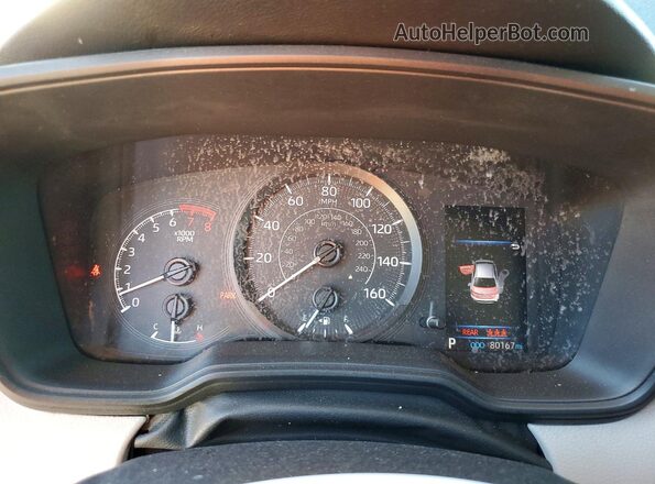 5YFDPMAE3MP173859 2021 TOYOTA COROLLA Black Widok zestawu wskaźników