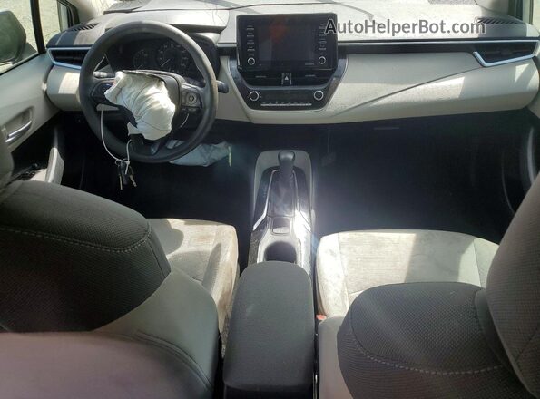 5YFDPMAE6MP193460 2021 TOYOTA COROLLA Silver Dashboard view