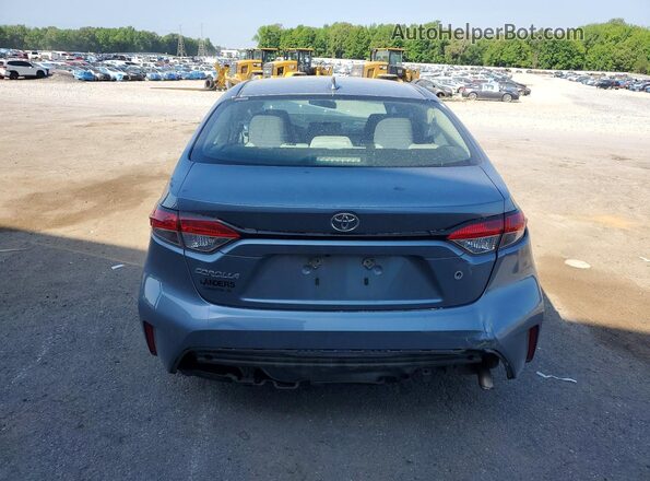 5YFDPRAE2LP092234 2020 TOYOTA COROLLA Blue Вид ззаду