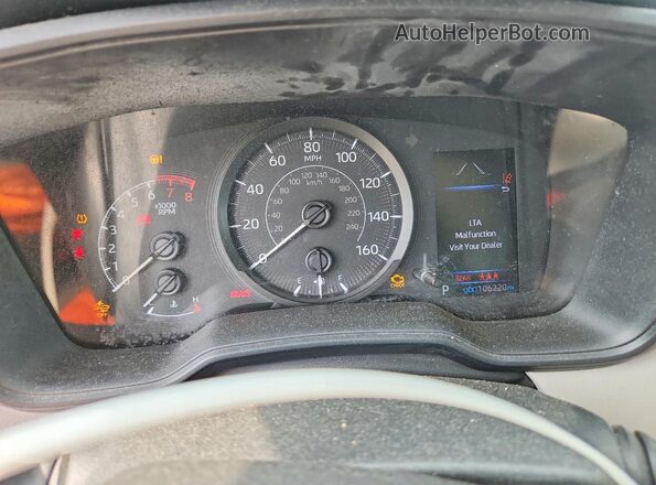 5YFDPRAE5LP107275 2020 TOYOTA COROLLA Teal Instrument cluster view