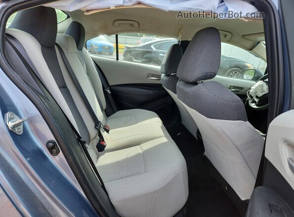 5YFDPRAE5LP107275 2020 TOYOTA COROLLA Teal Rear seats view