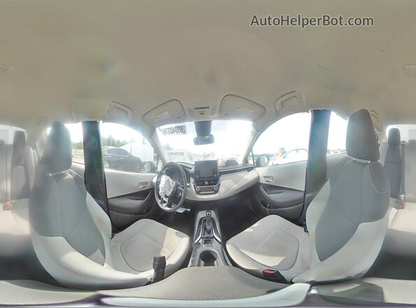 5YFDPRAE5LP107275 2020 TOYOTA COROLLA Teal 360 interior view