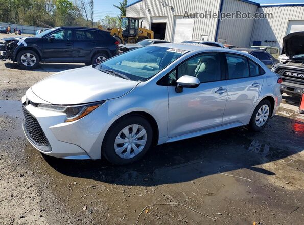 5YFDPRAE8LP075048 2020 TOYOTA COROLLA Silver Առջևի ձախ երեք քառորդ տեսարան