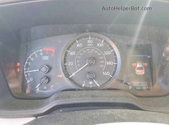 5YFDPRAE8LP075048 2020 TOYOTA COROLLA Silver Սարքավորումների վահանակի տեսք