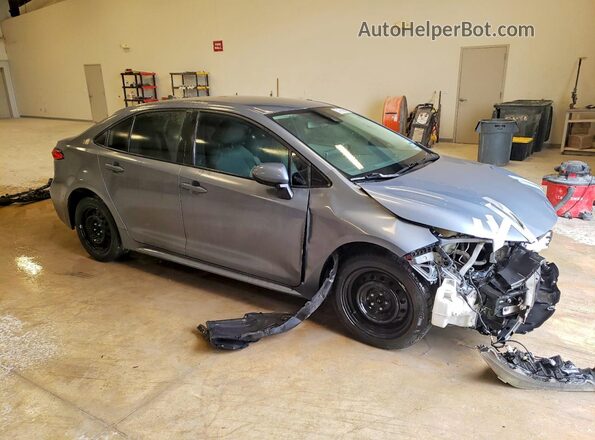 5YFEPMAE0MP253818 2021 TOYOTA COROLLA Серебряный Передняя правая четверть