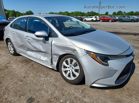 5YFEPMAE0MP255486 2021 TOYOTA COROLLA Silver Przód prawy