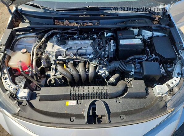 5YFEPMAE0MP255486 2021 TOYOTA COROLLA Silver Widok wnętrza z tyłu
