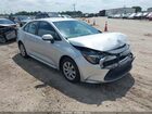 2021 Toyota Corolla Le Silver vin: 5YFEPMAE0MP256332