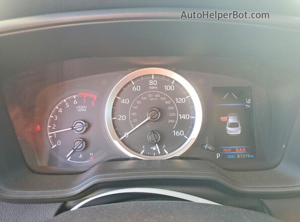 5YFEPMAE0MP269081 2021 TOYOTA COROLLA Silver Widok zestawu wskaźników
