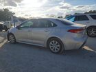 2021 Toyota Corolla Le Silver vin: 5YFEPMAE0MP269081