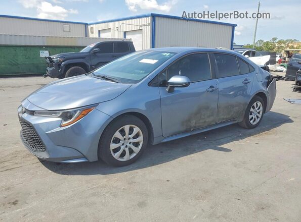 5YFEPMAE0NP370932 2022 TOYOTA COROLLA Blue Front left