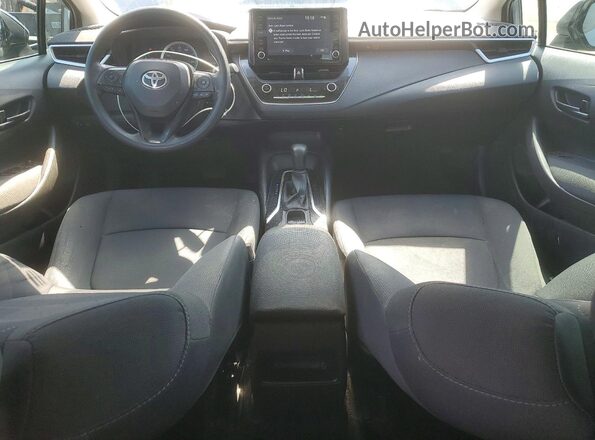 5YFEPMAE0NP370932 2022 TOYOTA COROLLA Blue Dashboard view