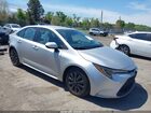 2021 Toyota Corolla Le Серебряный vin: 5YFEPMAE1MP210170