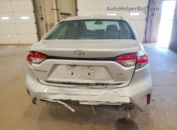 5YFEPMAE1MP217409 2021 TOYOTA COROLLA Серебряный Вид сзади