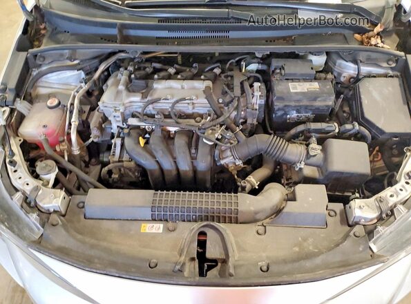 5YFEPMAE1MP217409 2021 TOYOTA COROLLA Серебряный Вид задней части салона