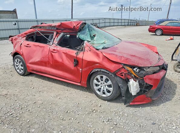 5YFEPMAE1MP221069 2021 TOYOTA COROLLA Red Front right