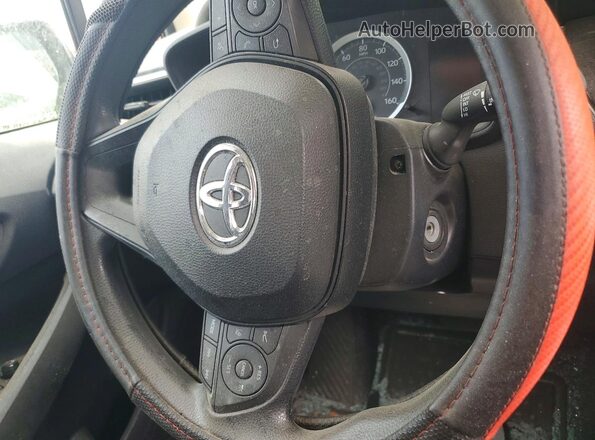 5YFEPMAE1MP221069 2021 TOYOTA COROLLA Red Instrument cluster view