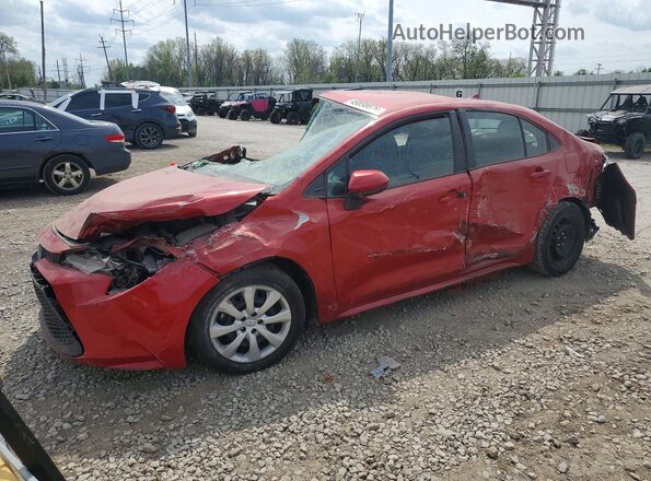 5YFEPMAE1MP221069 2021 TOYOTA COROLLA Red Front left