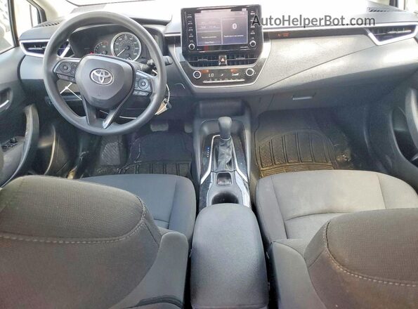 5YFEPMAE1MP246098 2021 TOYOTA COROLLA Белый Вид панели приборов