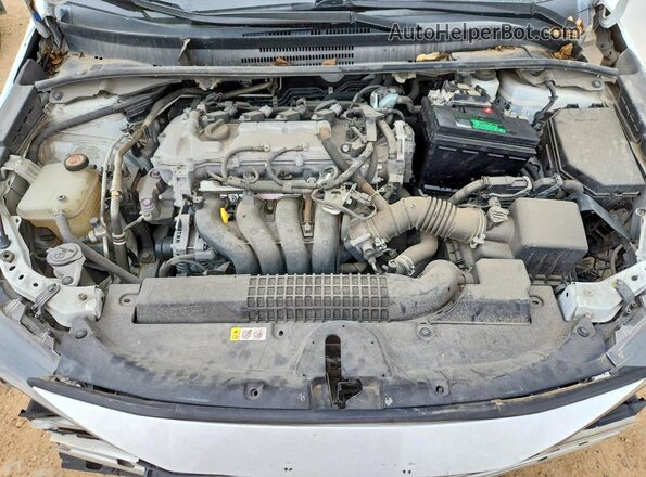 5YFEPMAE1MP261135 2021 TOYOTA COROLLA White Widok wnętrza z tyłu