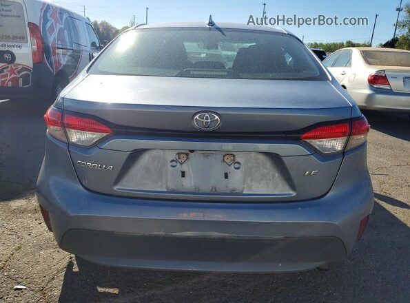 5YFEPMAE1MP268490 2021 TOYOTA COROLLA Gray Вид ззаду