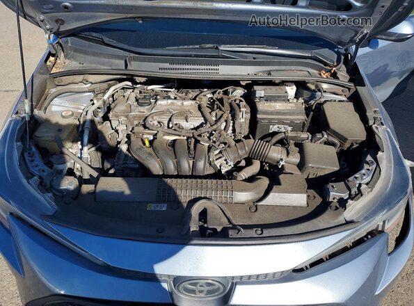 5YFEPMAE1MP268490 2021 TOYOTA COROLLA Gray Вид задньої частини салону