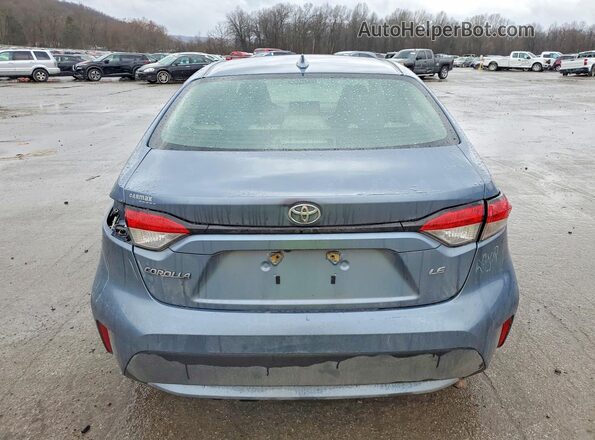 5YFEPMAE1NP328317 2022 TOYOTA COROLLA Синий Вид сзади