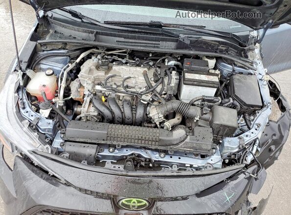 5YFEPMAE1NP328317 2022 TOYOTA COROLLA Синий Вид задней части салона