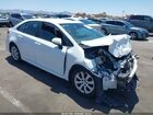 2022 Toyota Corolla Le White vin: 5YFEPMAE1NP368333