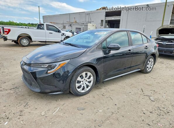 5YFEPMAE1NP372088 2022 TOYOTA COROLLA Черный Передняя левая четверть