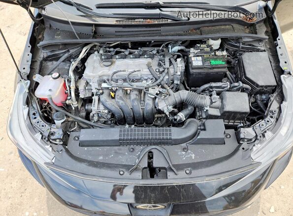 5YFEPMAE1NP372088 2022 TOYOTA COROLLA Черный Вид задней части салона