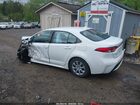 2021 Toyota Corolla Le White vin: 5YFEPMAE2MP212669
