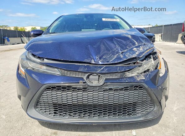 5YFEPMAE2MP239211 2021 TOYOTA COROLLA Blue Widok z przodu