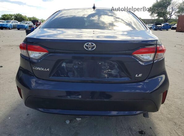 5YFEPMAE2MP239211 2021 TOYOTA COROLLA Blue Widok z tyłu