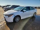 2021 Toyota Corolla Le Белый vin: 5YFEPMAE2MP241881 Damage: Front Bumper, Broken, Replacement Required