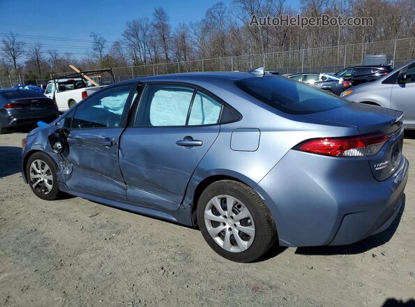 5YFEPMAE2MP247938 2021 TOYOTA COROLLA Blue Trasero izquierdo