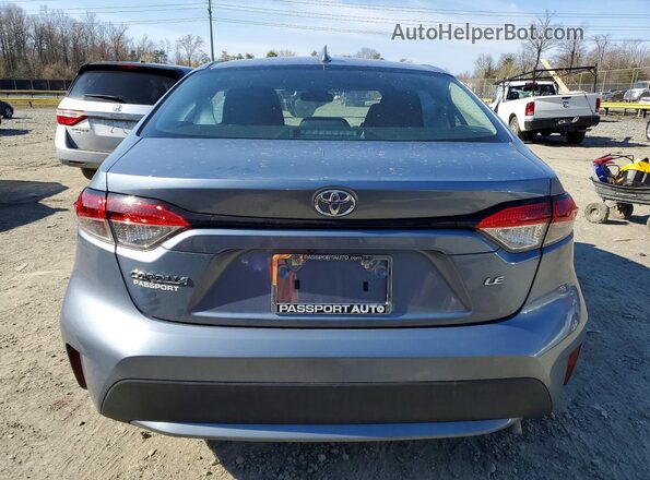 5YFEPMAE2MP247938 2021 TOYOTA COROLLA Blue Vista trasera