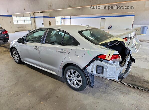 5YFEPMAE2MP263962 2021 TOYOTA COROLLA Silver Trasero izquierdo