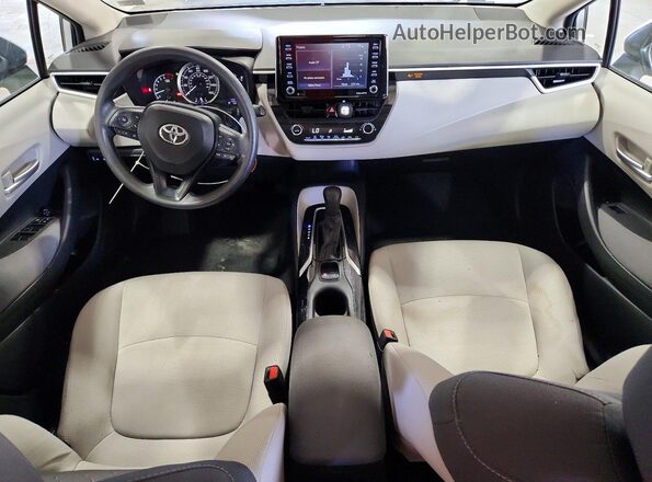 5YFEPMAE2MP263962 2021 TOYOTA COROLLA Silver Vista del salpicadero