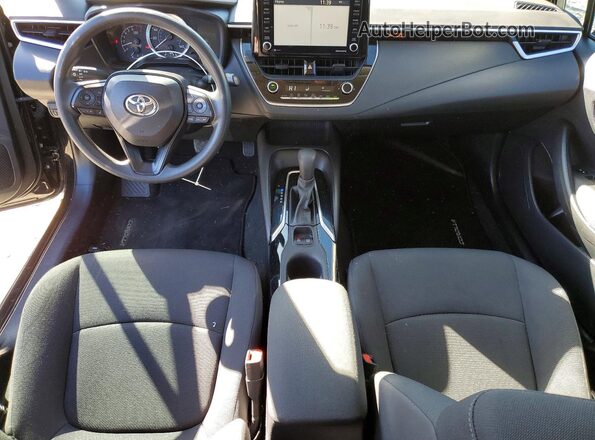 5YFEPMAE2NP283422 2022 TOYOTA COROLLA Black წინა პანელის ხედი