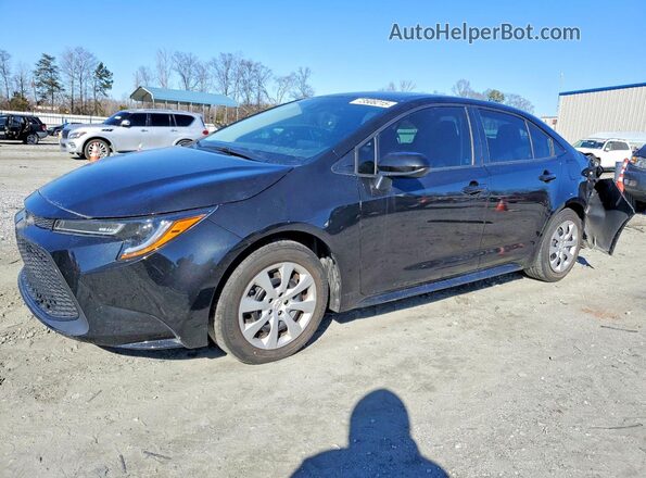 5YFEPMAE2NP283422 2022 TOYOTA COROLLA Black წინა მარცხენა ხედი სამი მეოთხედიდან