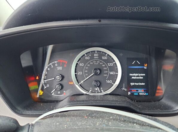5YFEPMAE2NP303359 2022 TOYOTA LL Blue Widok zestawu wskaźników
