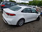 2022 Toyota Corolla Le White vin: 5YFEPMAE2NP313759