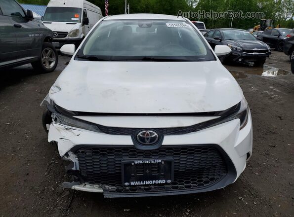 5YFEPMAE2NP313759 2022 TOYOTA COROLLA White Widok z przodu