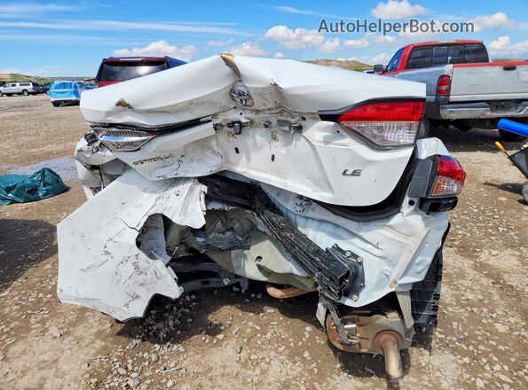 5YFEPMAE2NP322557 2022 TOYOTA COROLLA Белый Вид сзади