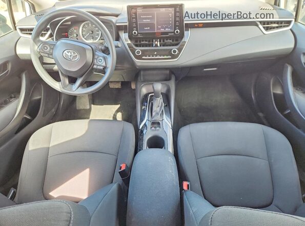 5YFEPMAE2NP322557 2022 TOYOTA COROLLA Белый Вид панели приборов