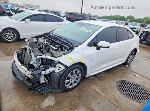 5YFEPMAE2NP367157 2022 TOYOTA COROLLA White წინა მარცხენა ხედი სამი მეოთხედიდან