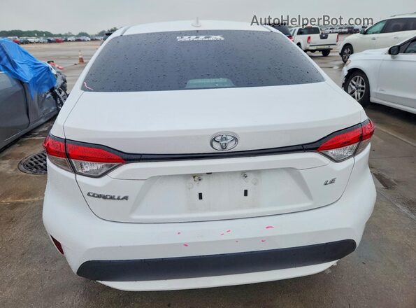 5YFEPMAE2NP367157 2022 TOYOTA COROLLA White უკანა ხედი