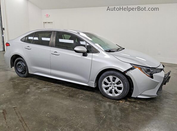 5YFEPMAE2NP384461 2022 TOYOTA COROLLA Серебряный Передняя правая четверть