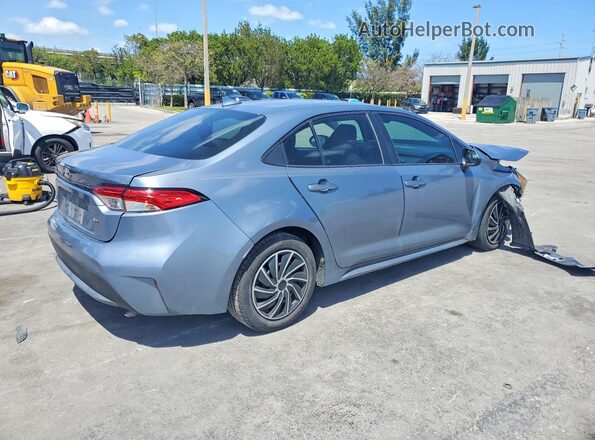 5YFEPMAE3MP150862 2021 TOYOTA COROLLA Синий Задняя правая четверть